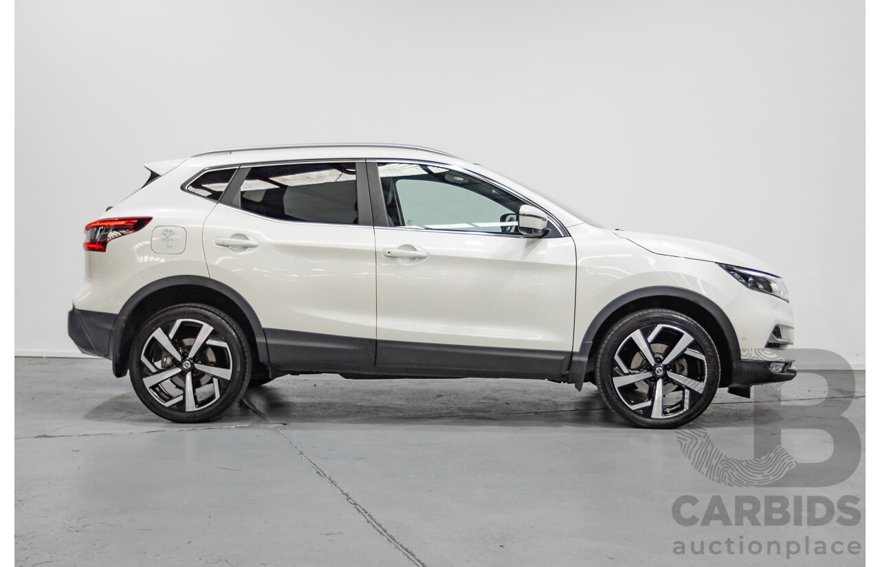 12/2018 Nissan Qashqai Ti J11 MY18 4D Wagon White 2.0L