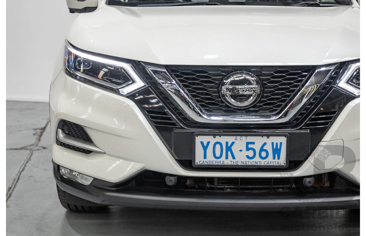 12/2018 Nissan Qashqai Ti J11 MY18 4D Wagon White 2.0L