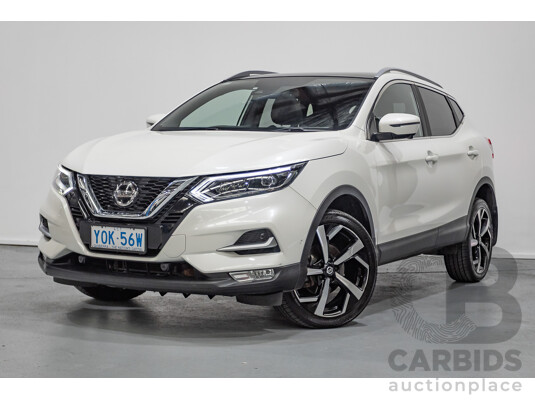12/2018 Nissan Qashqai Ti J11 MY18 4D Wagon White 2.0L