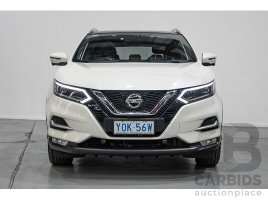 12/2018 Nissan Qashqai Ti J11 MY18 4D Wagon White 2.0L