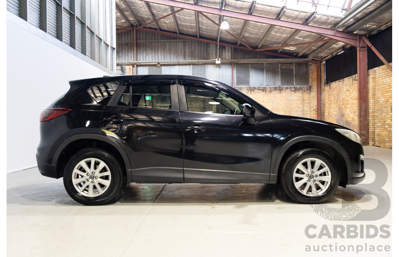 07/2013 Mazda Cx-5 Maxx Sport (4x4) MY13 4D Wagon Black Turbo Diesel 2.2L