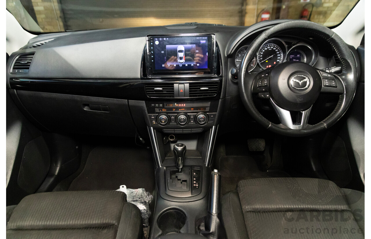 07/2013 Mazda Cx-5 Maxx Sport (4x4) MY13 4D Wagon Black Turbo Diesel 2.2L