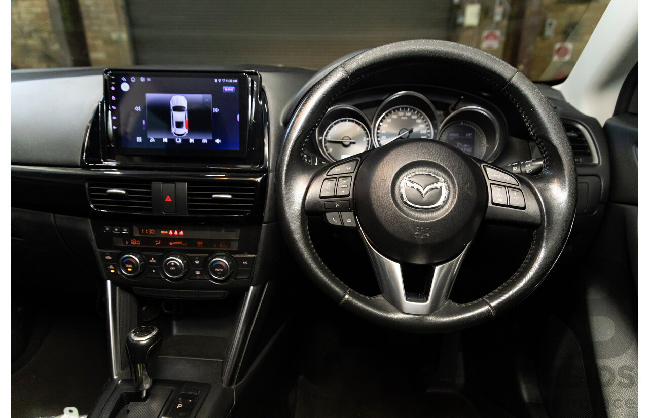 07/2013 Mazda Cx-5 Maxx Sport (4x4) MY13 4D Wagon Black Turbo Diesel 2.2L