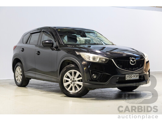 07/2013 Mazda Cx-5 Maxx Sport (4x4) MY13 4D Wagon Black Turbo Diesel 2.2L