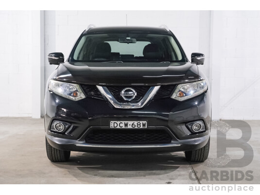 1/2015 Nissan X-Trail ST-L (FWD) T32 4d Wagon Black 2.5L