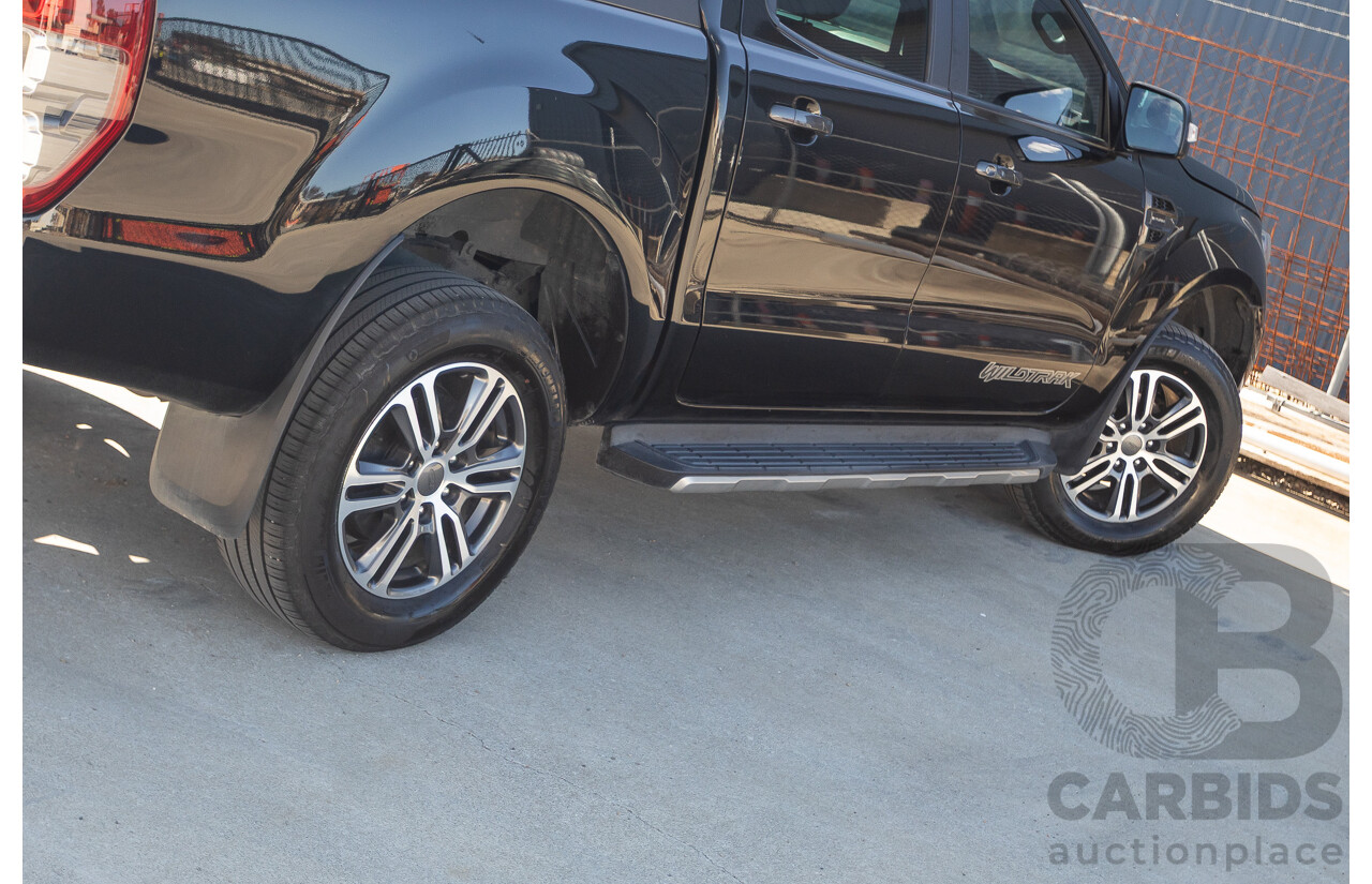 11/2020 Ford Ranger Wildtrak (4x4) PX MKIII MY20.25 Double Cab P/Up Absolute Black Turbo Diesel 2.0L
