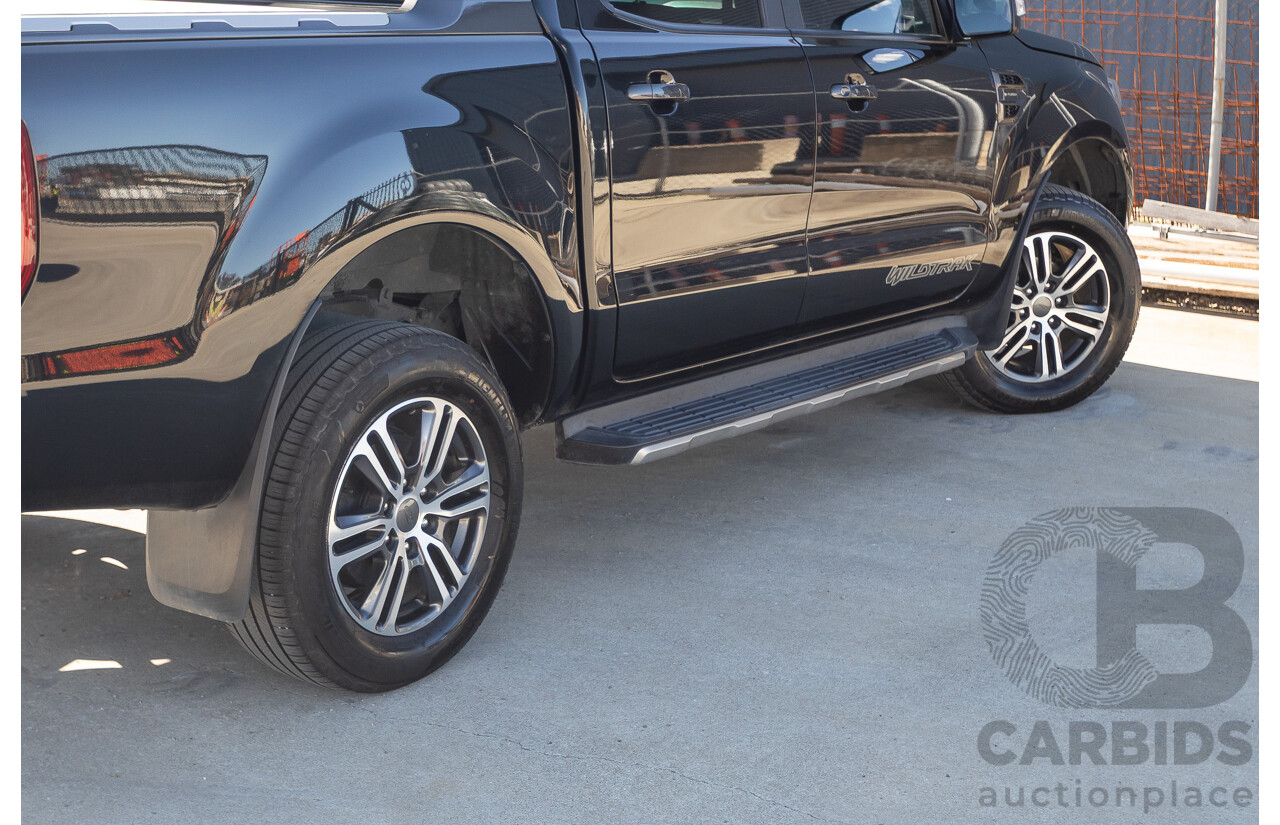 11/2020 Ford Ranger Wildtrak (4x4) PX MKIII MY20.25 Double Cab P/Up Absolute Black Turbo Diesel 2.0L