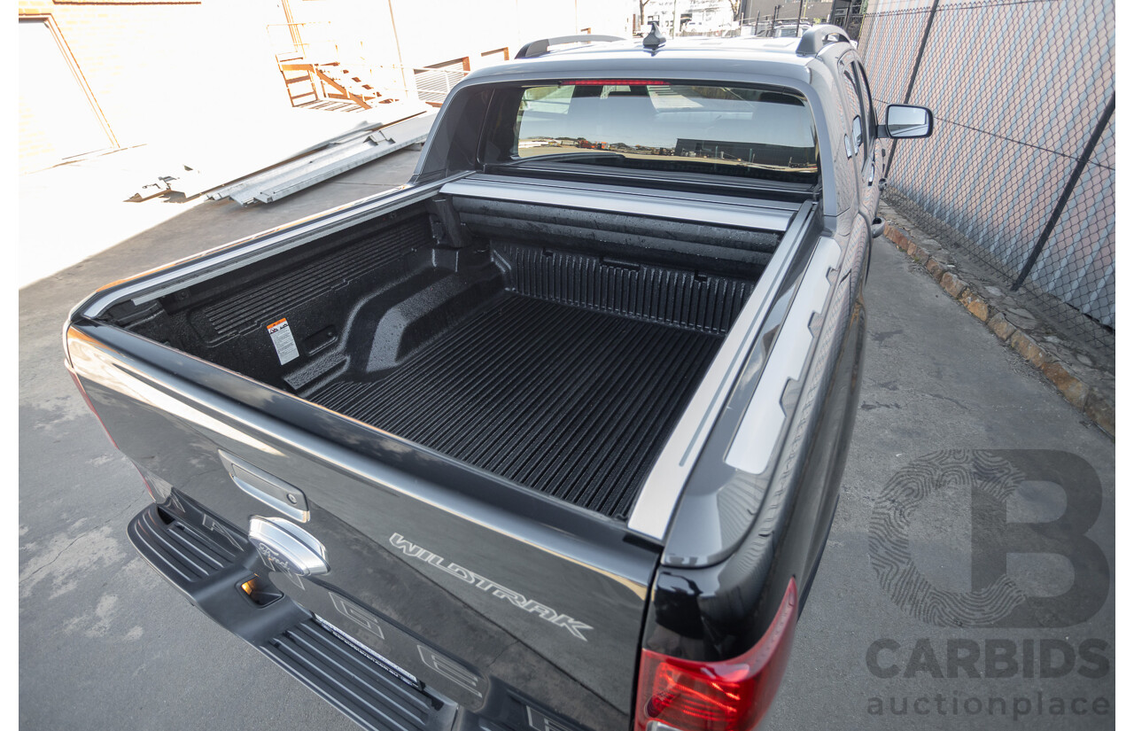 11/2020 Ford Ranger Wildtrak (4x4) PX MKIII MY20.25 Double Cab P/Up Absolute Black Turbo Diesel 2.0L