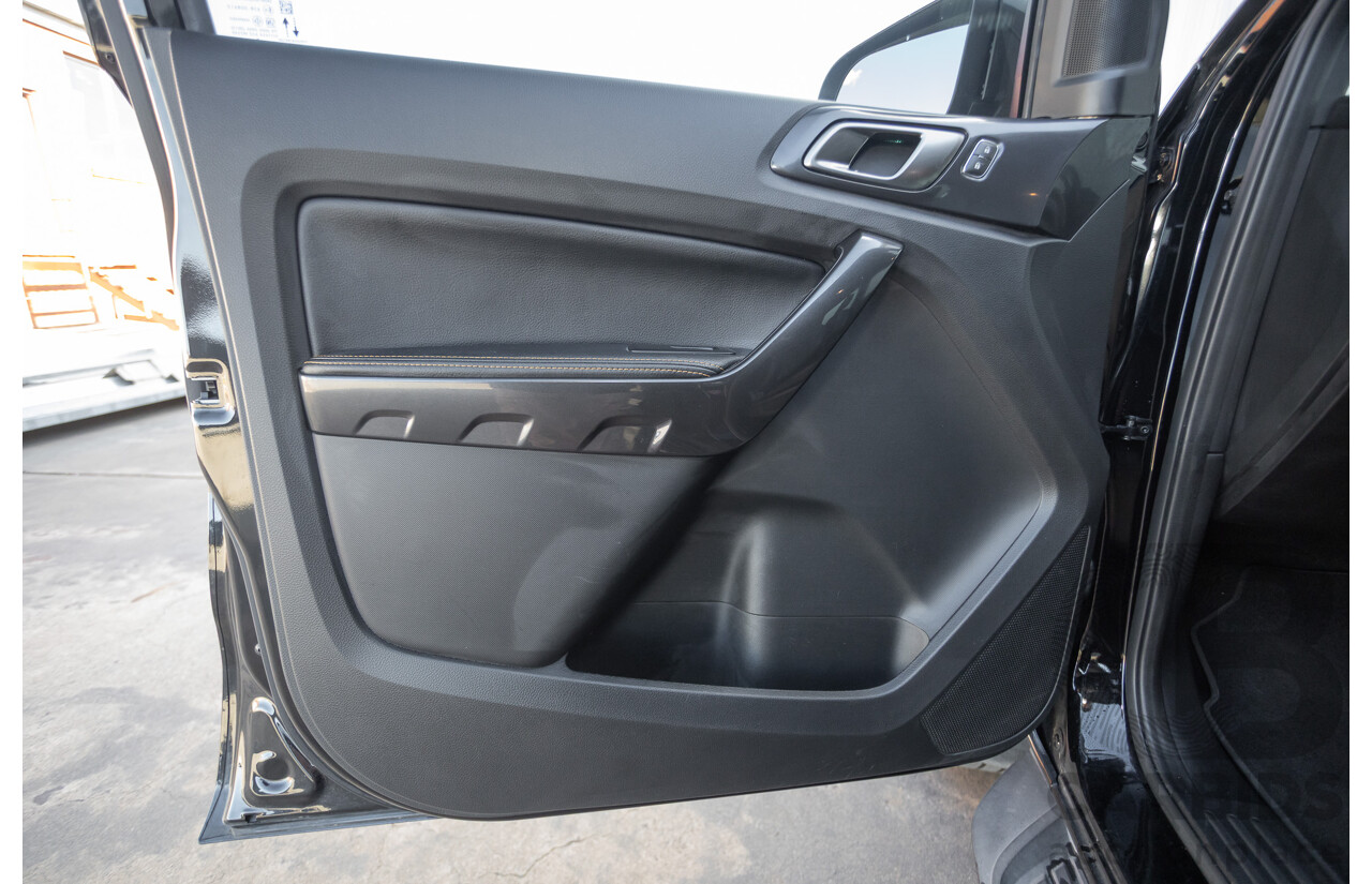 11/2020 Ford Ranger Wildtrak (4x4) PX MKIII MY20.25 Double Cab P/Up Absolute Black Turbo Diesel 2.0L