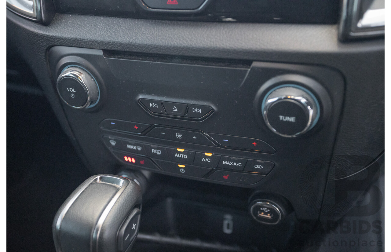 11/2020 Ford Ranger Wildtrak (4x4) PX MKIII MY20.25 Double Cab P/Up Absolute Black Turbo Diesel 2.0L