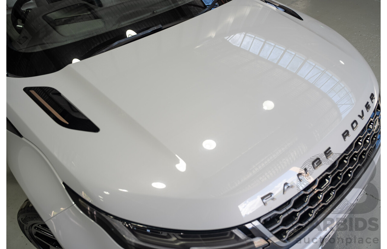 12/2019 Land Rover Range Rover Evoque D180 First Edition (AWD) L551 MY20 4d Wagon White Turbo Diesel 2.0L