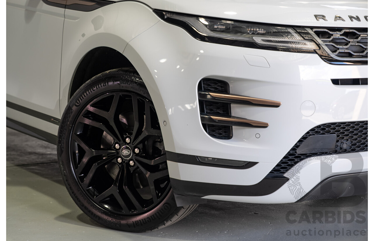 12/2019 Land Rover Range Rover Evoque D180 First Edition (AWD) L551 MY20 4d Wagon White Turbo Diesel 2.0L
