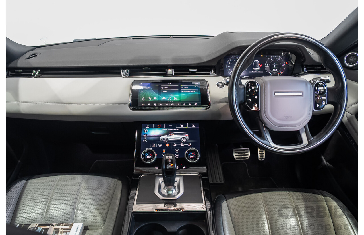 12/2019 Land Rover Range Rover Evoque D180 First Edition (AWD) L551 MY20 4d Wagon White Turbo Diesel 2.0L