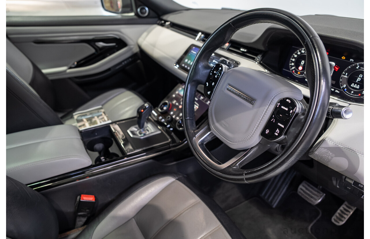 12/2019 Land Rover Range Rover Evoque D180 First Edition (AWD) L551 MY20 4d Wagon White Turbo Diesel 2.0L
