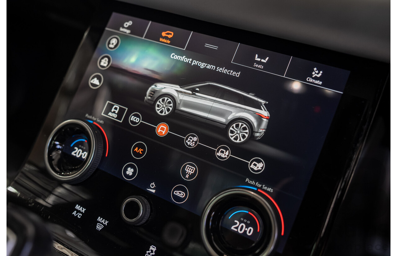 12/2019 Land Rover Range Rover Evoque D180 First Edition (AWD) L551 MY20 4d Wagon White Turbo Diesel 2.0L