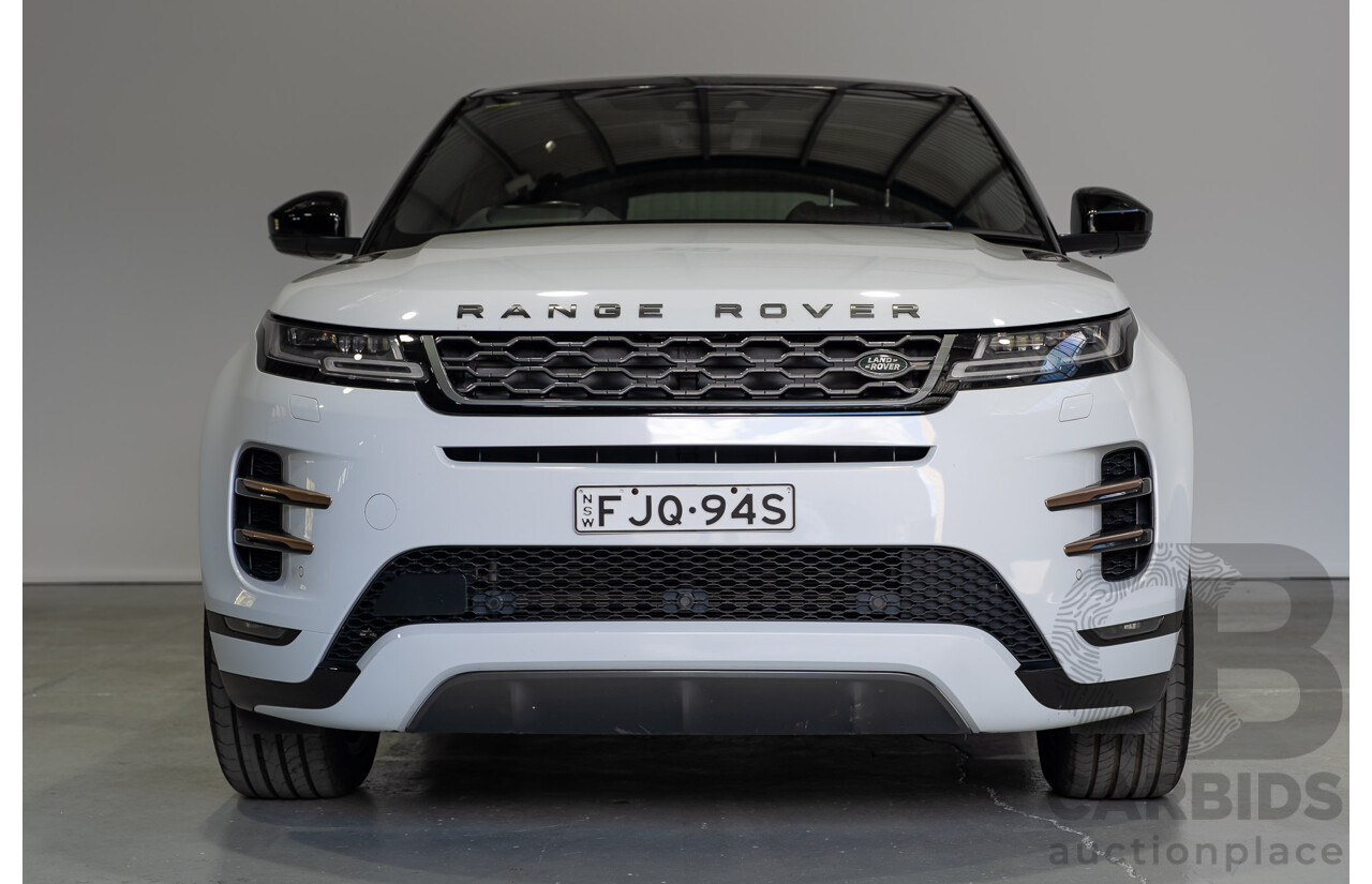 12/2019 Land Rover Range Rover Evoque D180 First Edition (AWD) L551 MY20 4d Wagon White Turbo Diesel 2.0L
