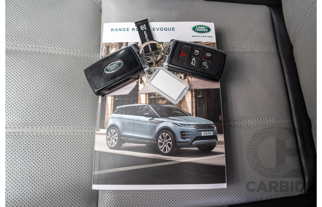 12/2019 Land Rover Range Rover Evoque D180 First Edition (AWD) L551 MY20 4d Wagon White Turbo Diesel 2.0L