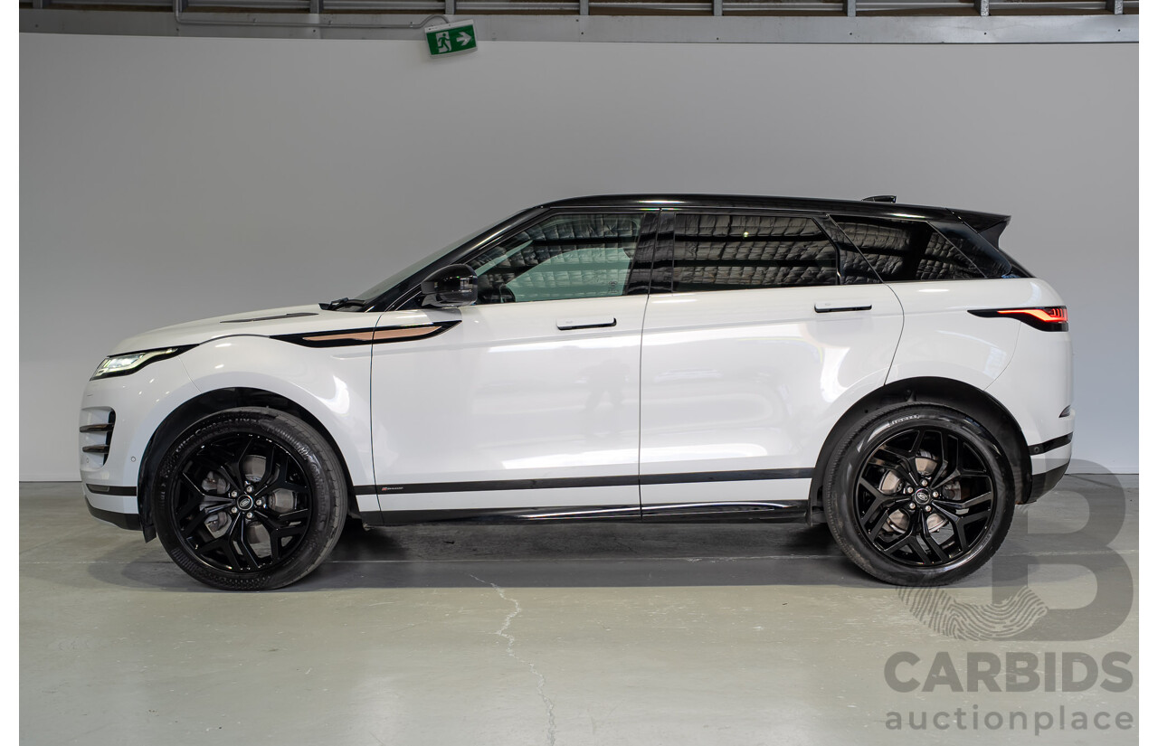 12/2019 Land Rover Range Rover Evoque D180 First Edition (AWD) L551 MY20 4d Wagon White Turbo Diesel 2.0L