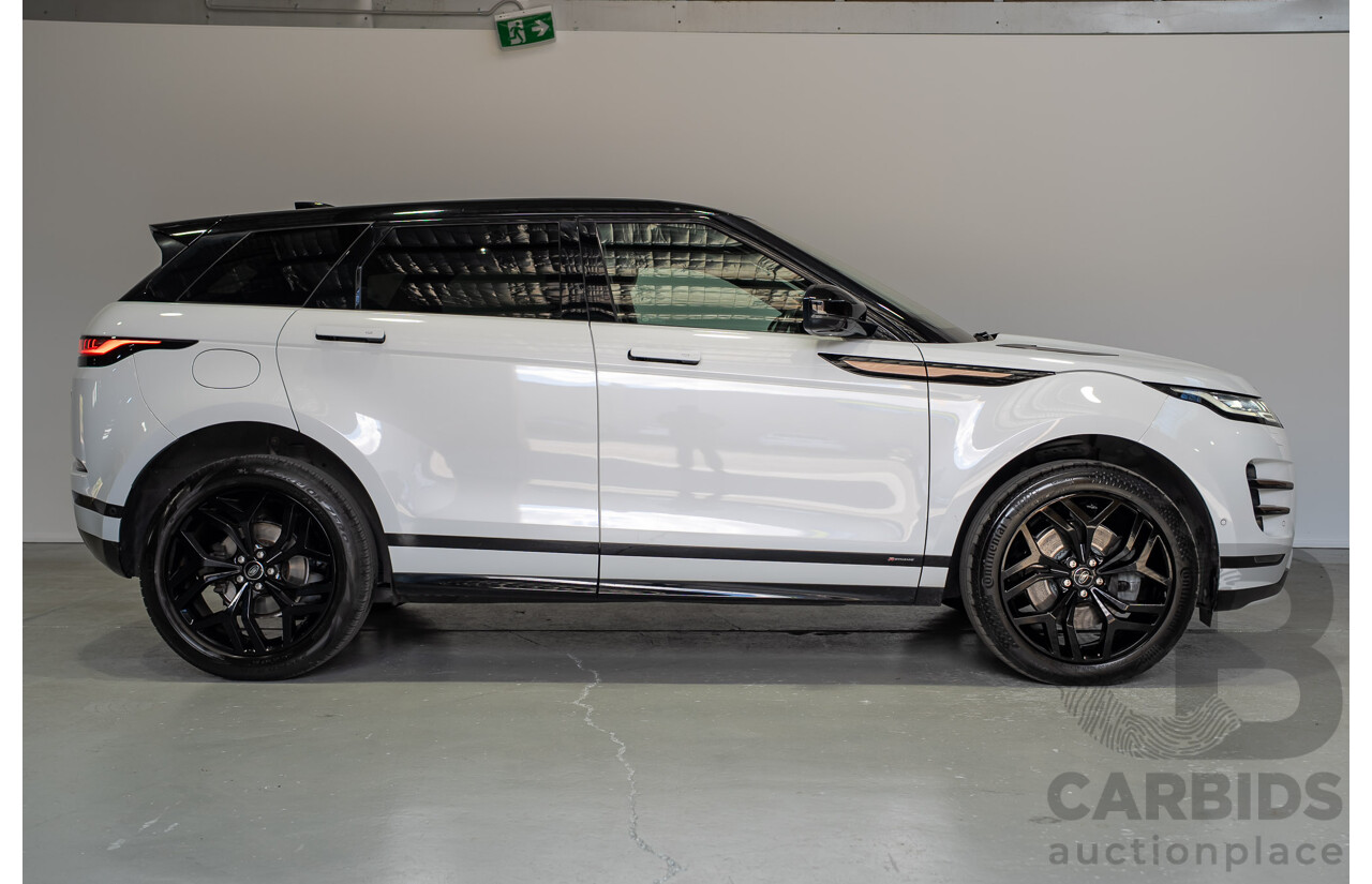 12/2019 Land Rover Range Rover Evoque D180 First Edition (AWD) L551 MY20 4d Wagon White Turbo Diesel 2.0L