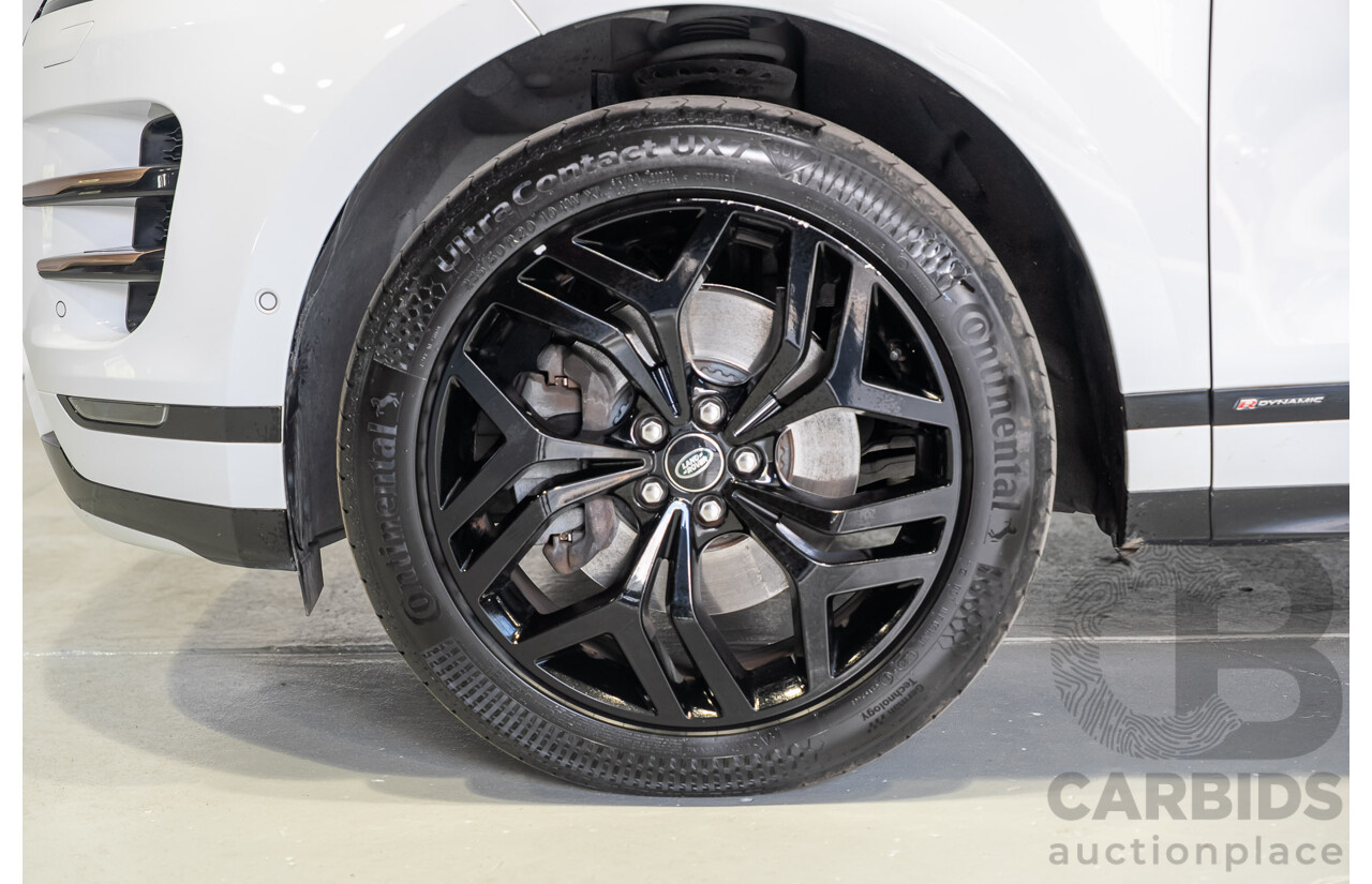 12/2019 Land Rover Range Rover Evoque D180 First Edition (AWD) L551 MY20 4d Wagon White Turbo Diesel 2.0L