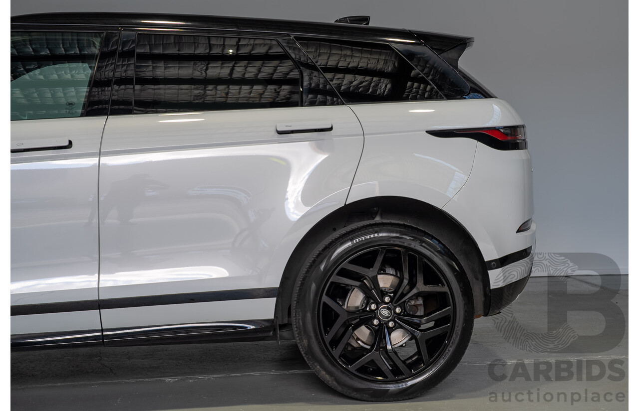 12/2019 Land Rover Range Rover Evoque D180 First Edition (AWD) L551 MY20 4d Wagon White Turbo Diesel 2.0L