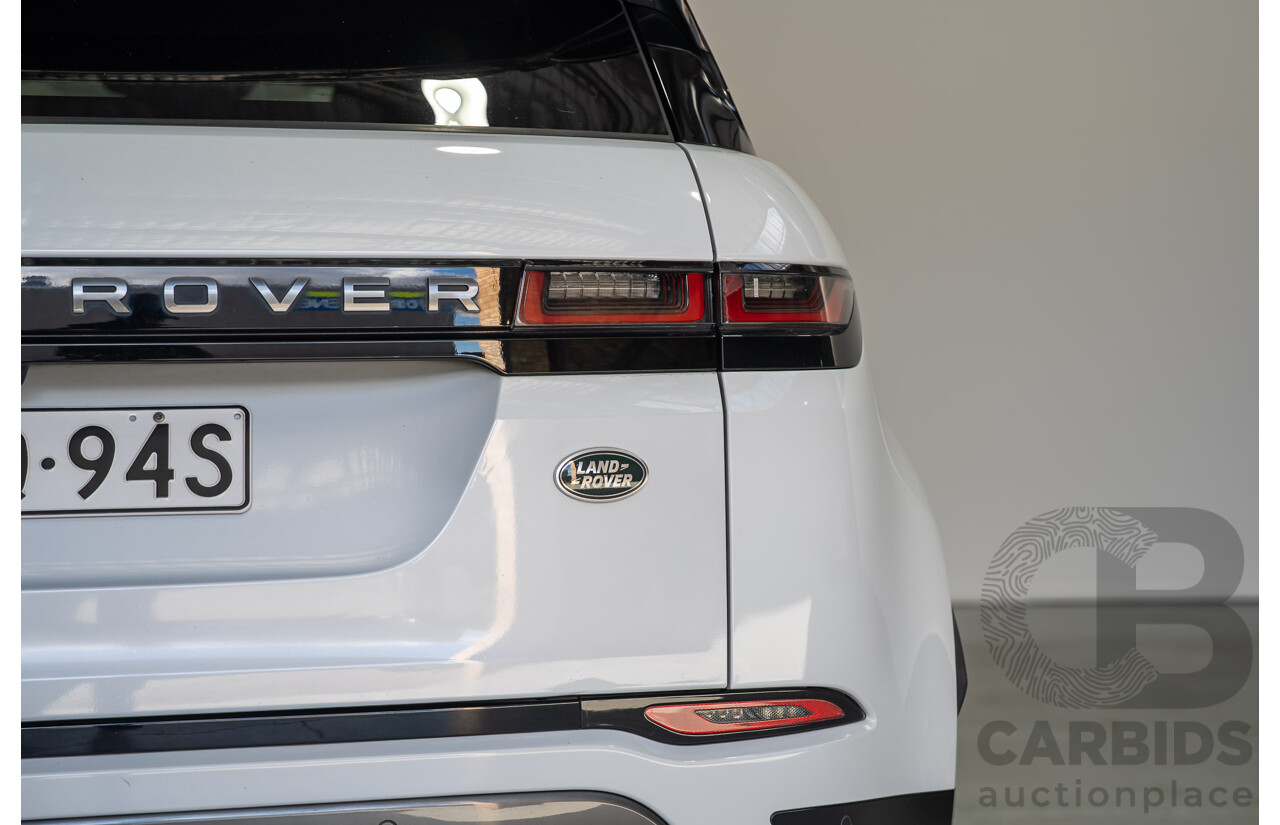12/2019 Land Rover Range Rover Evoque D180 First Edition (AWD) L551 MY20 4d Wagon White Turbo Diesel 2.0L