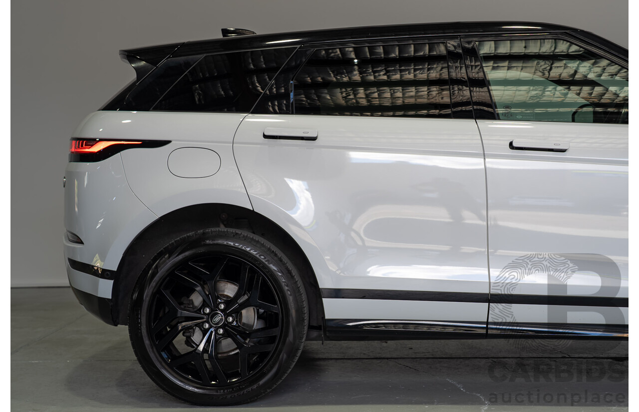 12/2019 Land Rover Range Rover Evoque D180 First Edition (AWD) L551 MY20 4d Wagon White Turbo Diesel 2.0L