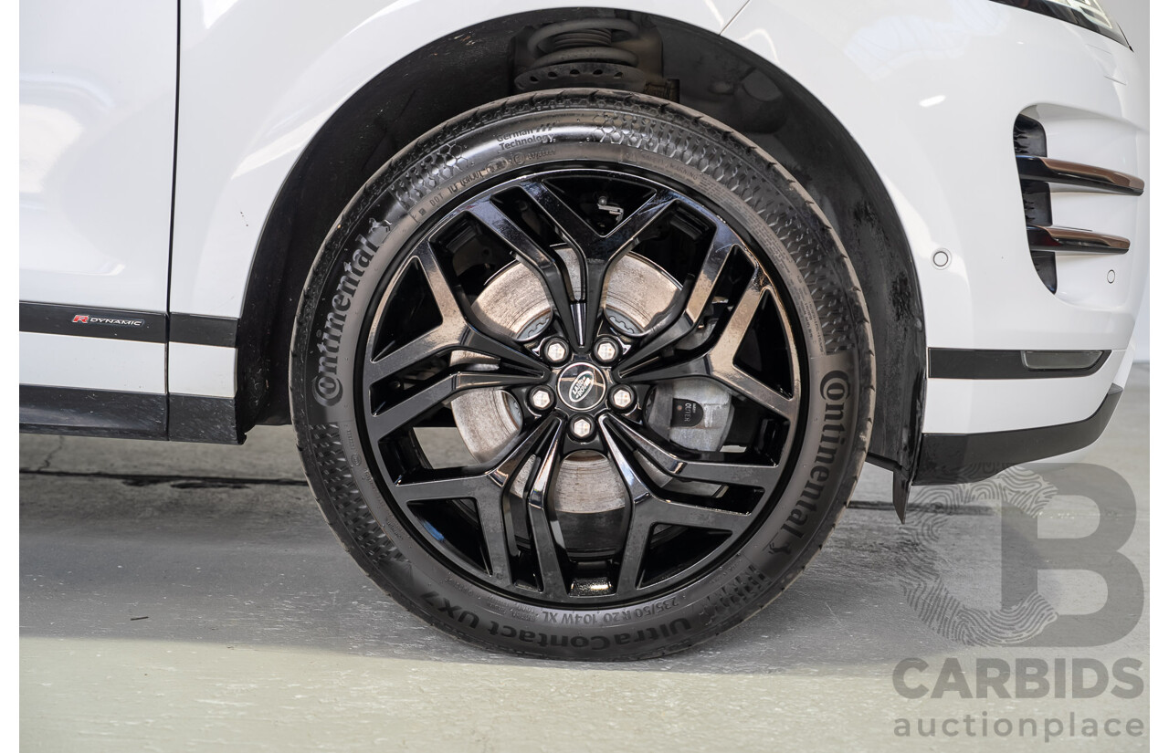 12/2019 Land Rover Range Rover Evoque D180 First Edition (AWD) L551 MY20 4d Wagon White Turbo Diesel 2.0L