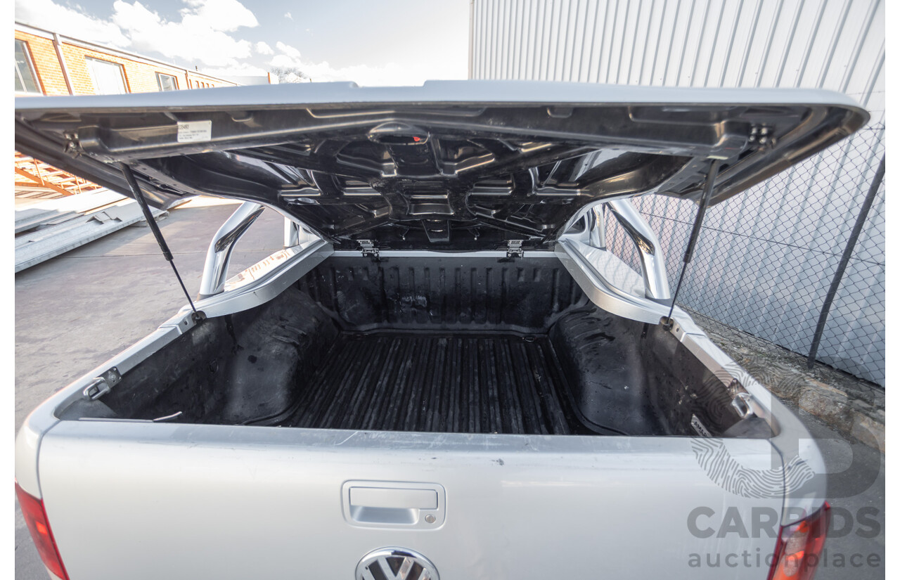 06/2017 Volkswagen Amarok V6 TDI 550 Highline (4x4) 2H MY17 Dual Cab Utility Reflex Silver Metallic 3.0L