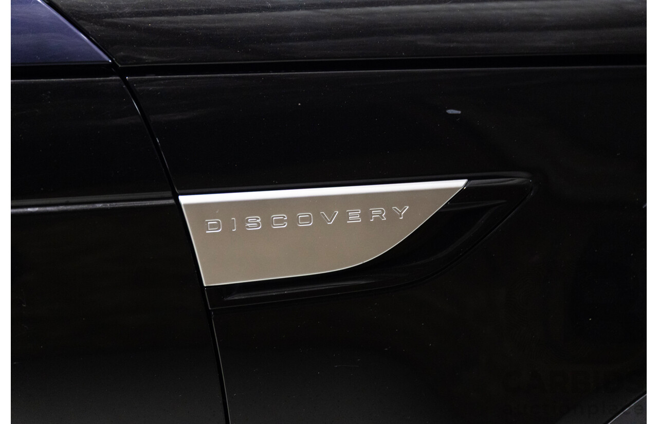 01/2018 Land Rover Discovery TD6 HSE First Edition Luxury (4WD) MY18 4d Wagon Black Turbo Diesel 3.0L 7 Seats