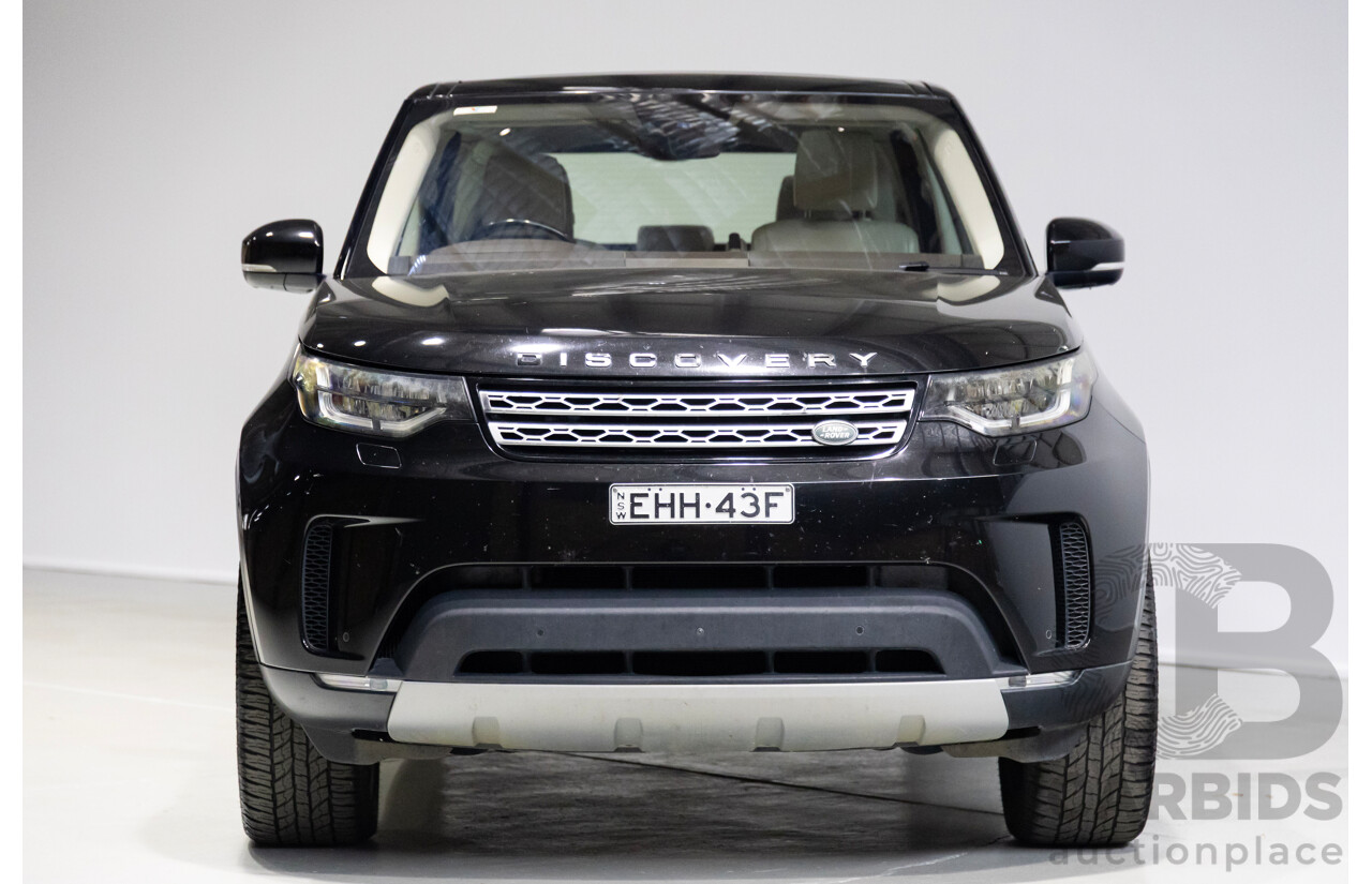 01/2018 Land Rover Discovery TD6 HSE First Edition Luxury (4WD) MY18 4d Wagon Black Turbo Diesel 3.0L 7 Seats