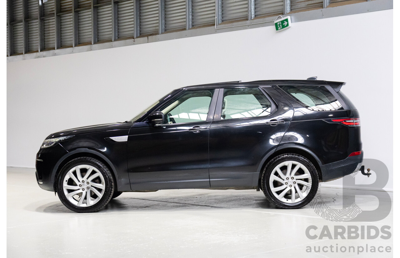 01/2018 Land Rover Discovery TD6 HSE First Edition Luxury (4WD) MY18 4d Wagon Black Turbo Diesel 3.0L 7 Seats