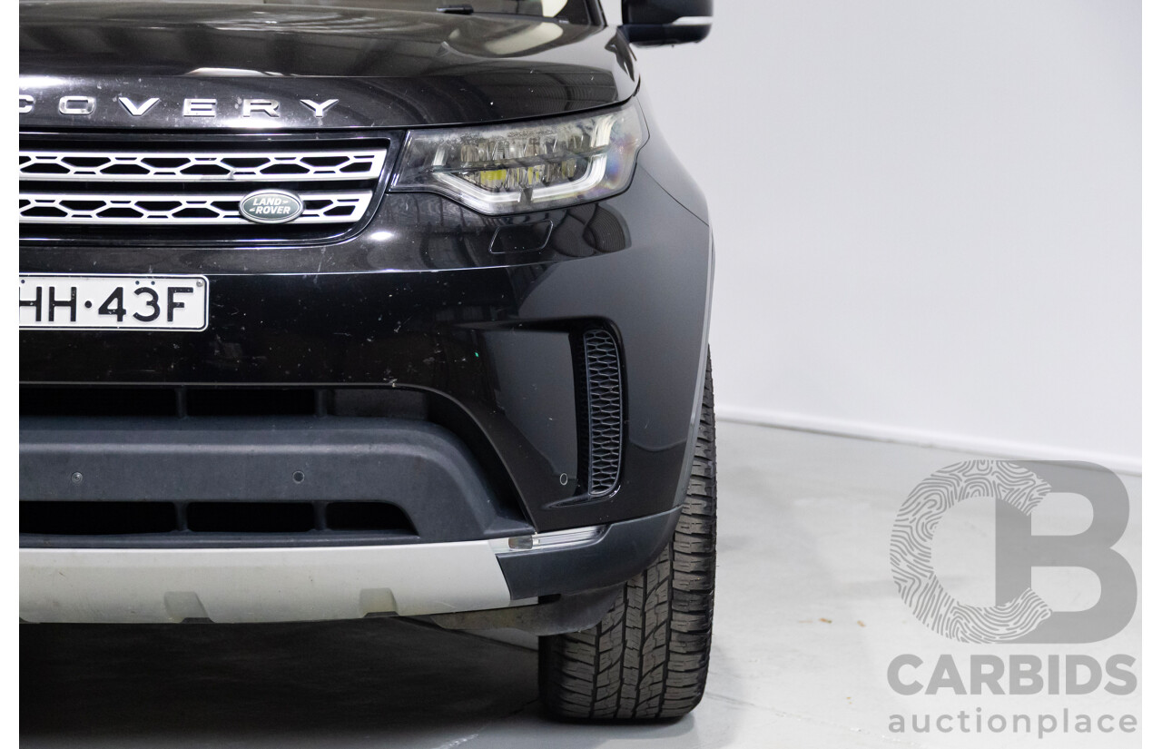 01/2018 Land Rover Discovery TD6 HSE First Edition Luxury (4WD) MY18 4d Wagon Black Turbo Diesel 3.0L 7 Seats