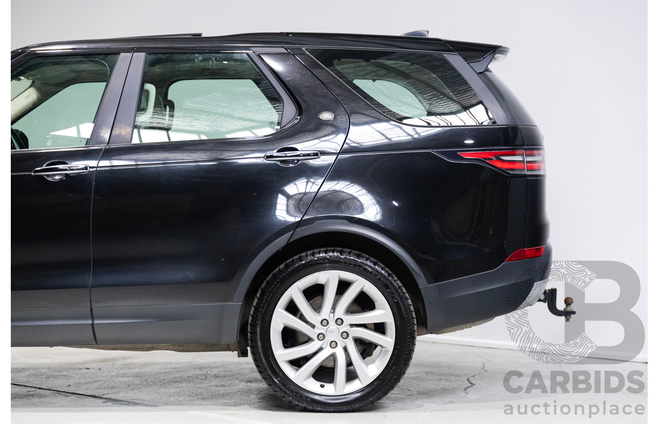 01/2018 Land Rover Discovery TD6 HSE First Edition Luxury (4WD) MY18 4d Wagon Black Turbo Diesel 3.0L 7 Seats