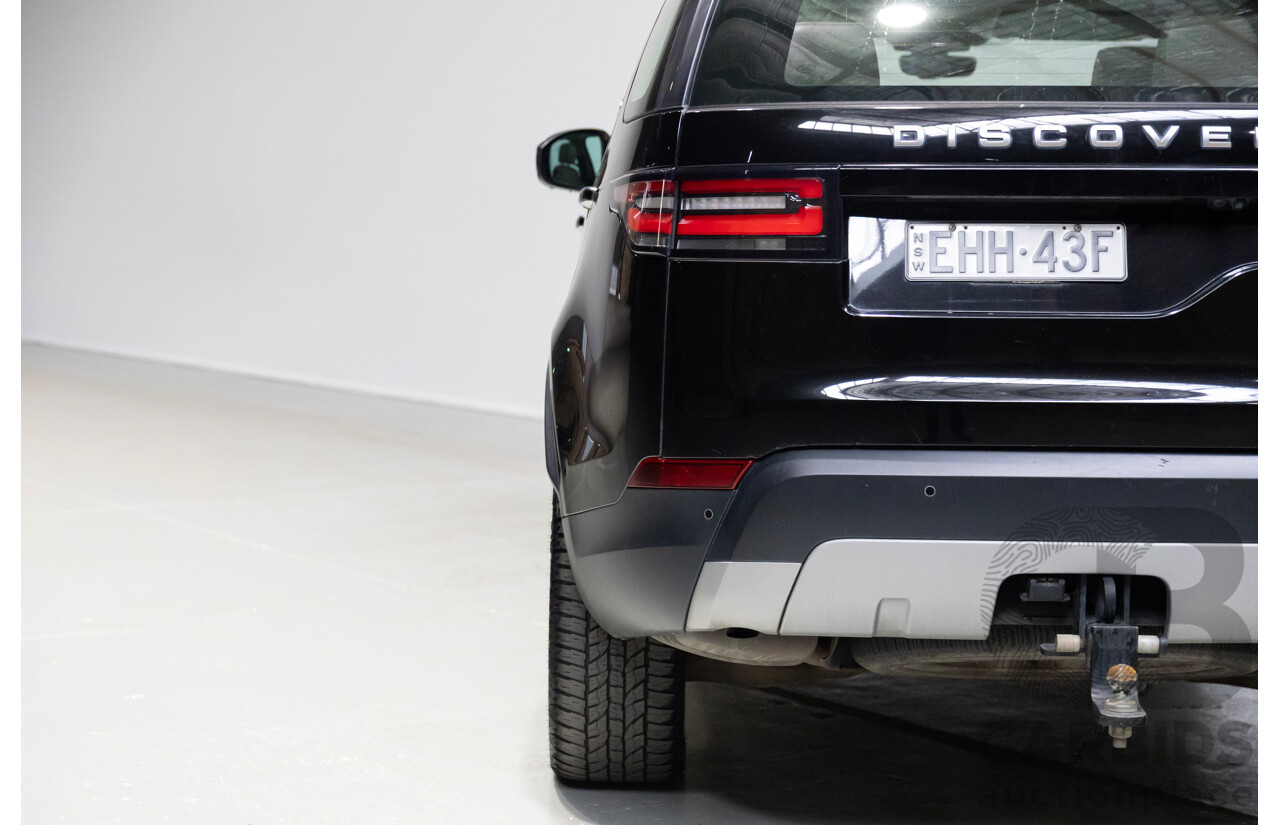 01/2018 Land Rover Discovery TD6 HSE First Edition Luxury (4WD) MY18 4d Wagon Black Turbo Diesel 3.0L 7 Seats