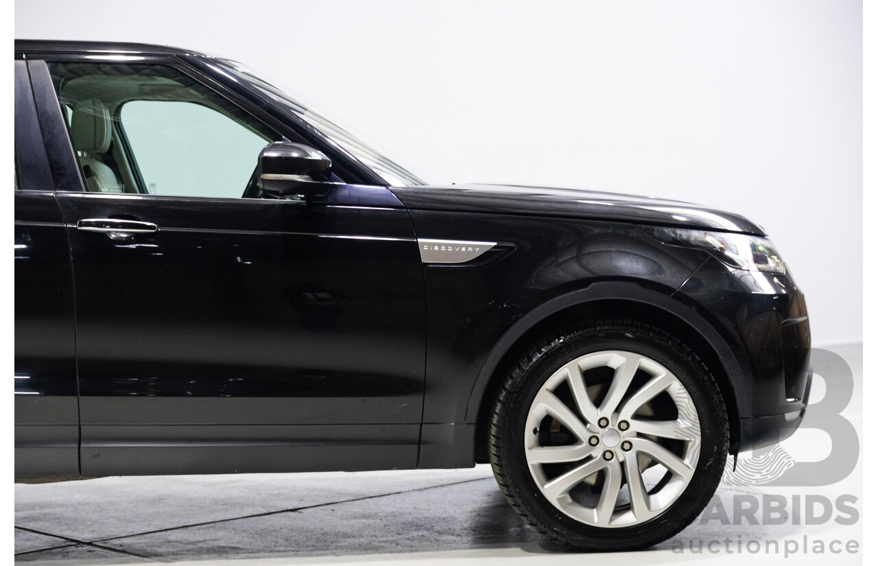 01/2018 Land Rover Discovery TD6 HSE First Edition Luxury (4WD) MY18 4d Wagon Black Turbo Diesel 3.0L 7 Seats