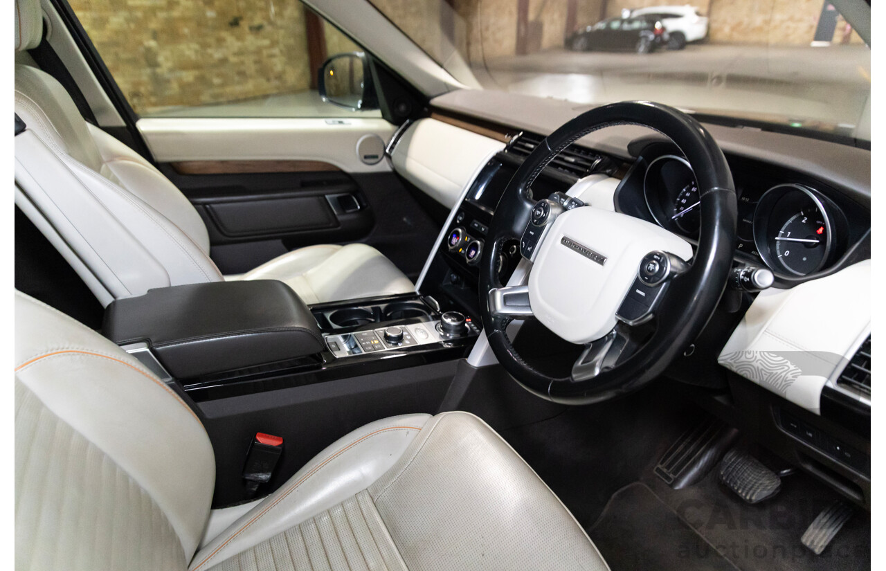 01/2018 Land Rover Discovery TD6 HSE First Edition Luxury (4WD) MY18 4d Wagon Black Turbo Diesel 3.0L 7 Seats