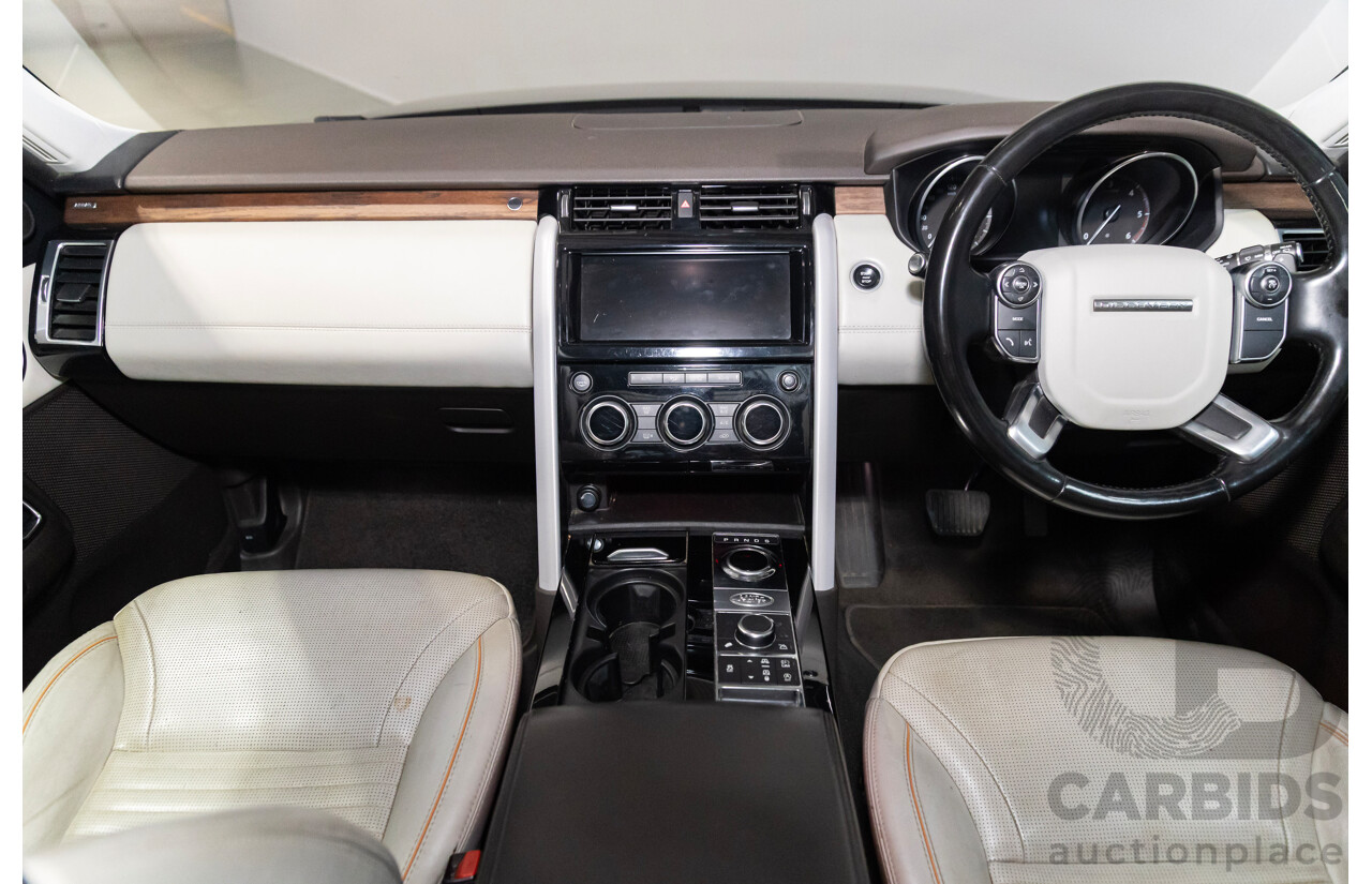 01/2018 Land Rover Discovery TD6 HSE First Edition Luxury (4WD) MY18 4d Wagon Black Turbo Diesel 3.0L 7 Seats