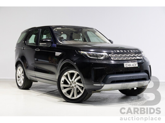 01/2018 Land Rover Discovery TD6 HSE First Edition Luxury (4WD) MY18 4d Wagon Black Turbo Diesel 3.0L 7 Seats