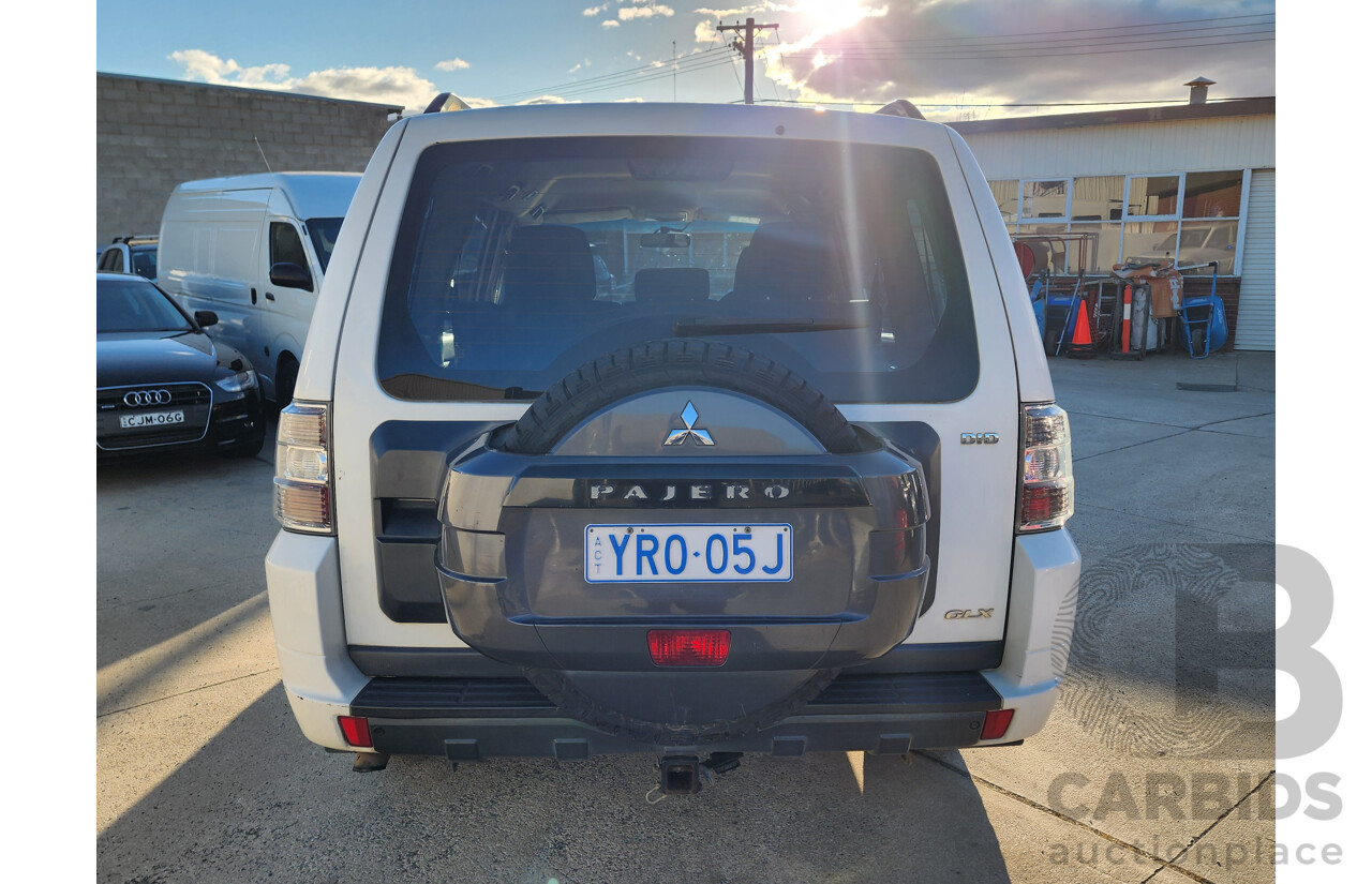 07/2010 Mitsubishi Pajero GLX LWB (4x4) NT MY10 4d Wagon White 3.2L