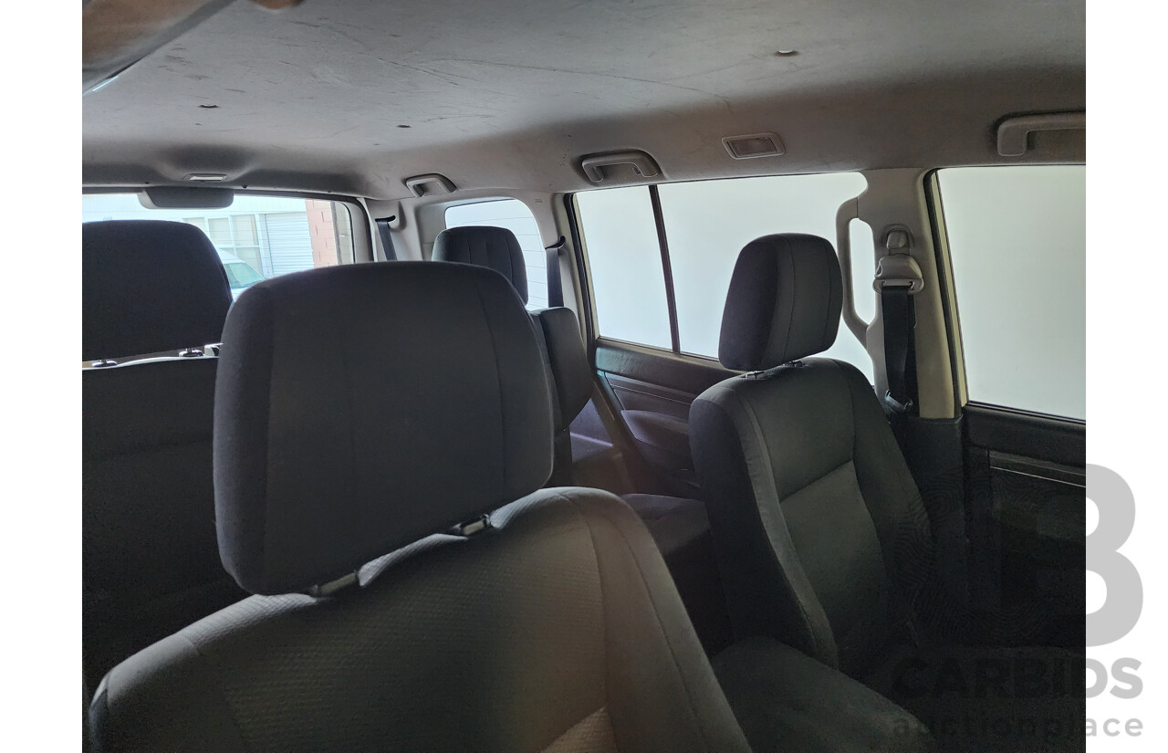 07/2010 Mitsubishi Pajero GLX LWB (4x4) NT MY10 4d Wagon White 3.2L