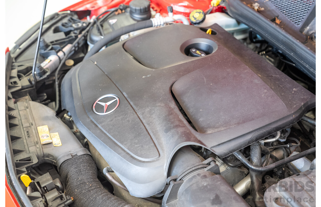 03/2014 Mercedes-Benz A250 Sport 176 MY14 5d Hatchback Red Turbo 2.0L