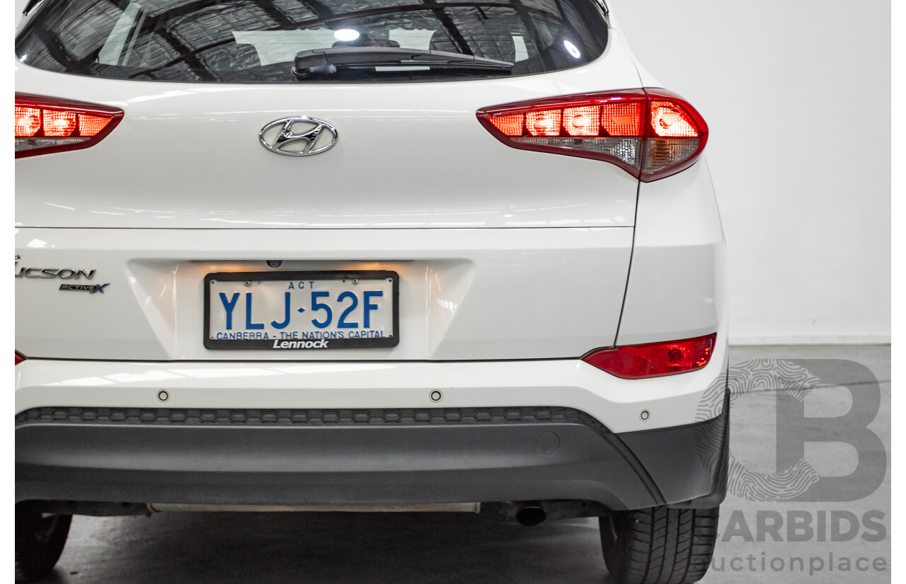 9/2016 Hyundai Tucson Active X TL 4d Wagon Pure White 2.0L