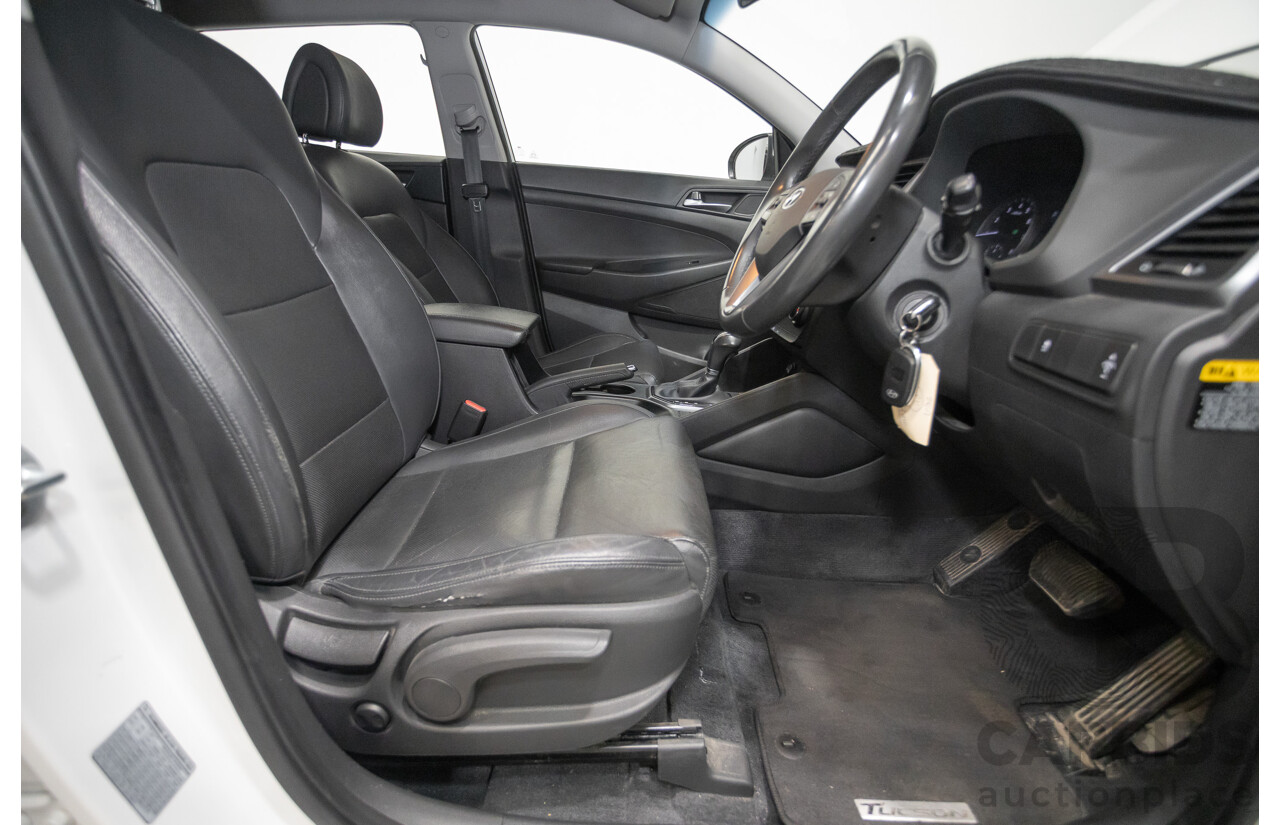 9/2016 Hyundai Tucson Active X TL 4d Wagon Pure White 2.0L