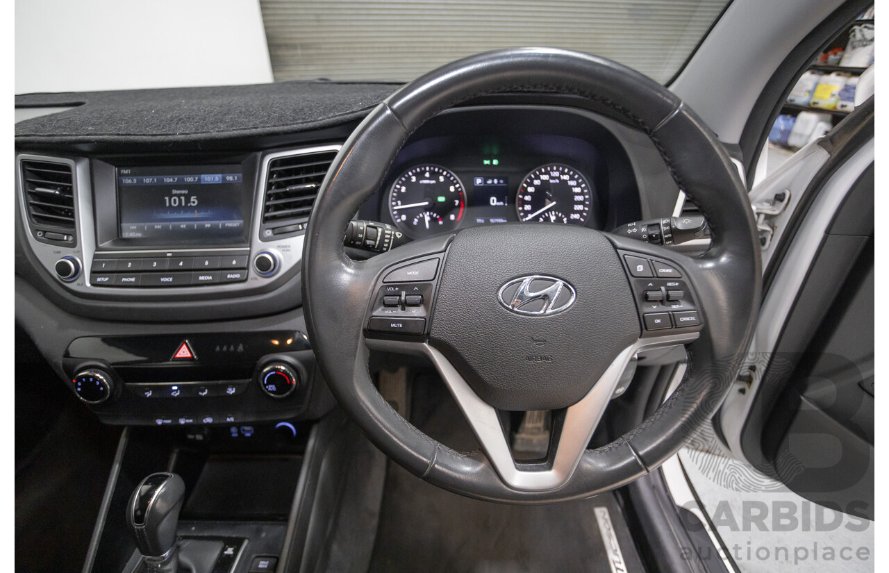 9/2016 Hyundai Tucson Active X TL 4d Wagon Pure White 2.0L