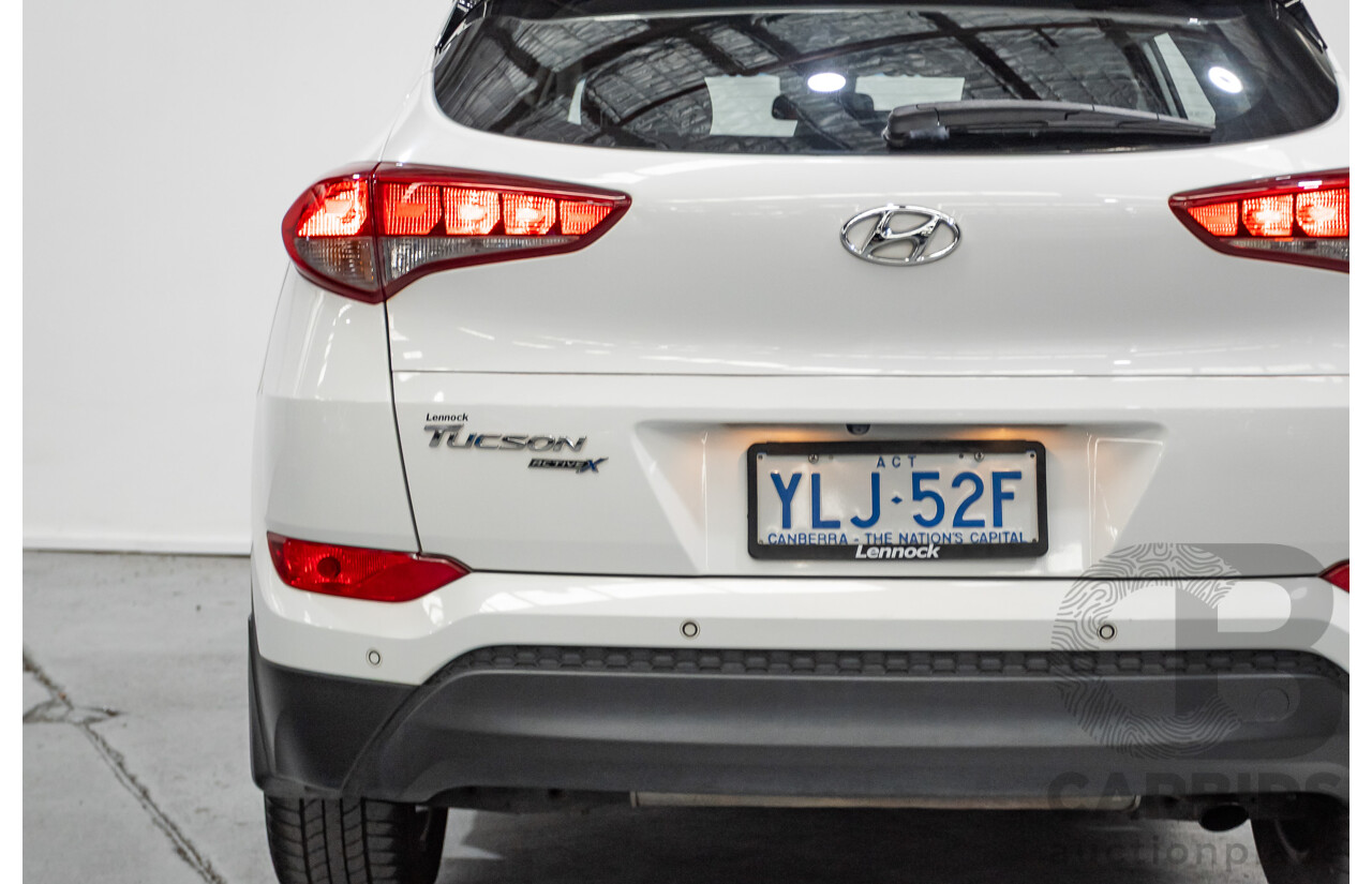 9/2016 Hyundai Tucson Active X TL 4d Wagon Pure White 2.0L