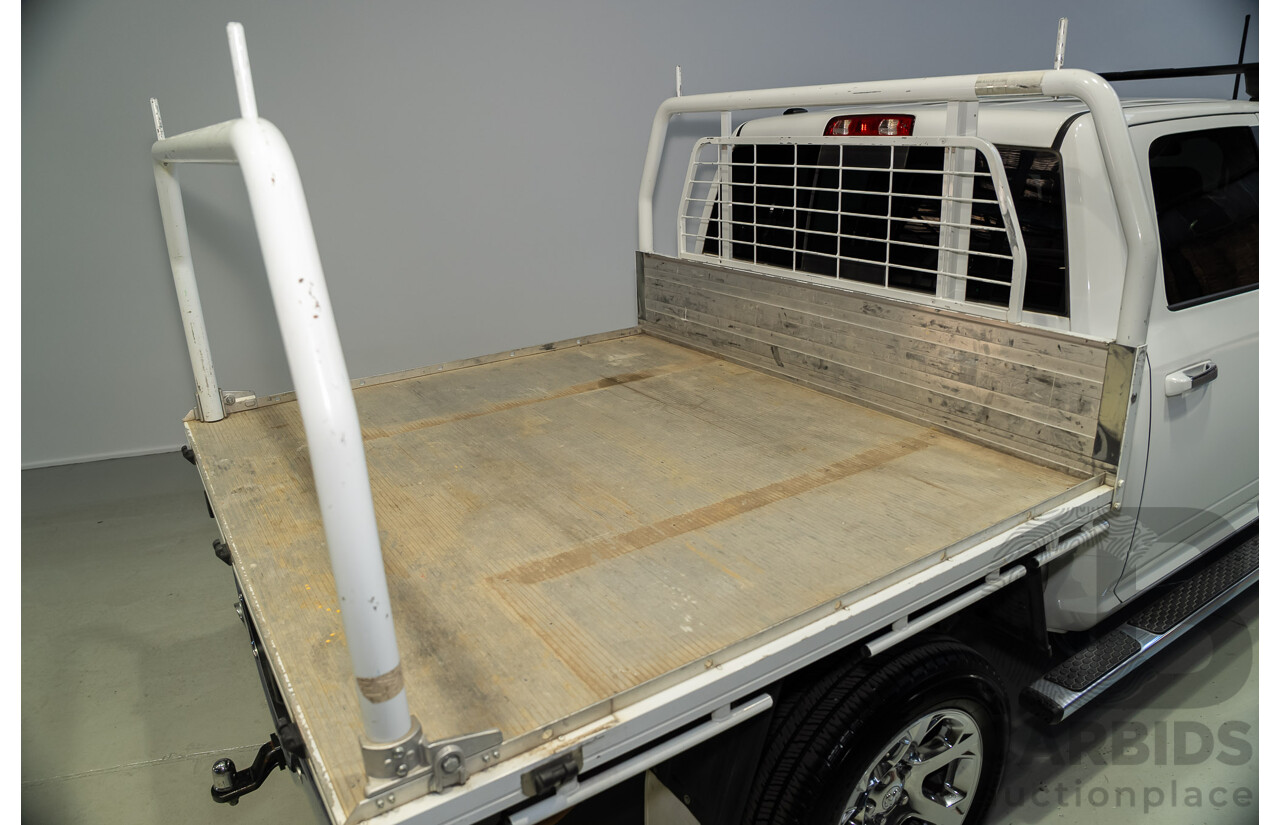 11/2019 Ram 1500 Laramie (4x4) FD3.2 MY19 Crew Cab Utility White 5.7L V8