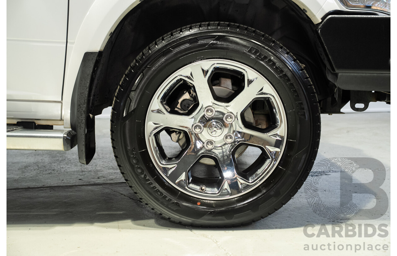 11/2019 Ram 1500 Laramie (4x4) FD3.2 MY19 Crew Cab Utility White 5.7L V8