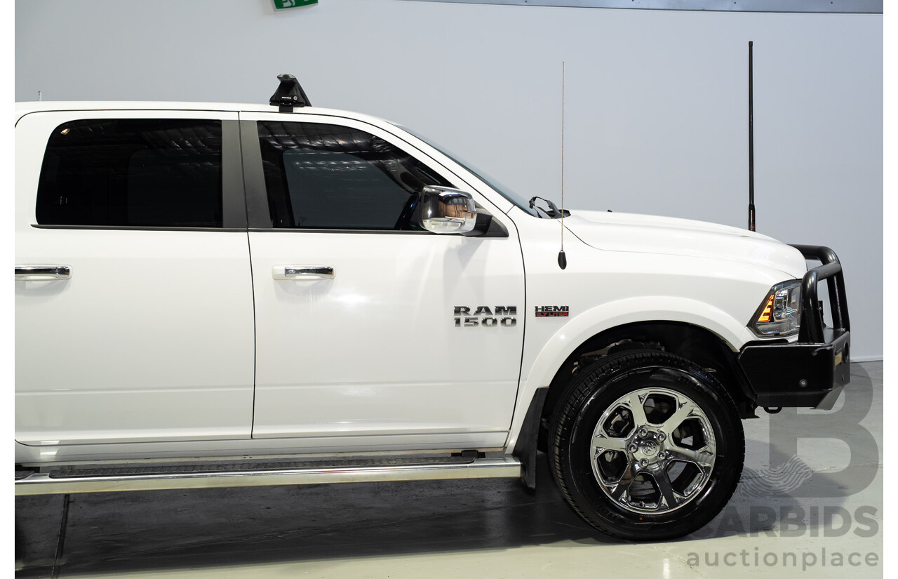 11/2019 Ram 1500 Laramie (4x4) FD3.2 MY19 Crew Cab Utility White 5.7L V8