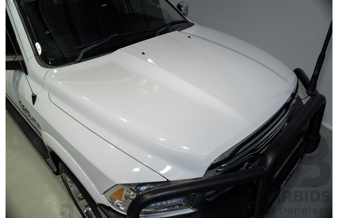 11/2019 Ram 1500 Laramie (4x4) FD3.2 MY19 Crew Cab Utility White 5.7L V8